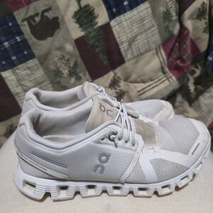 On Running White Athletic Sneakers